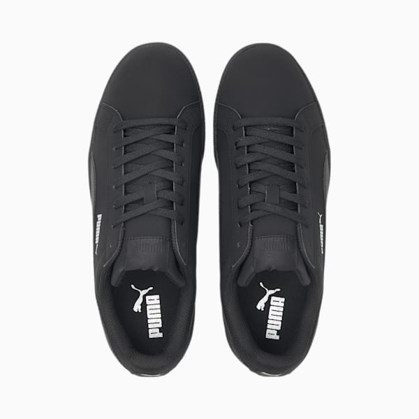 ユニセックス プーマ スマッシュ バック スニーカー, black-puma silver, extralarge-JPN