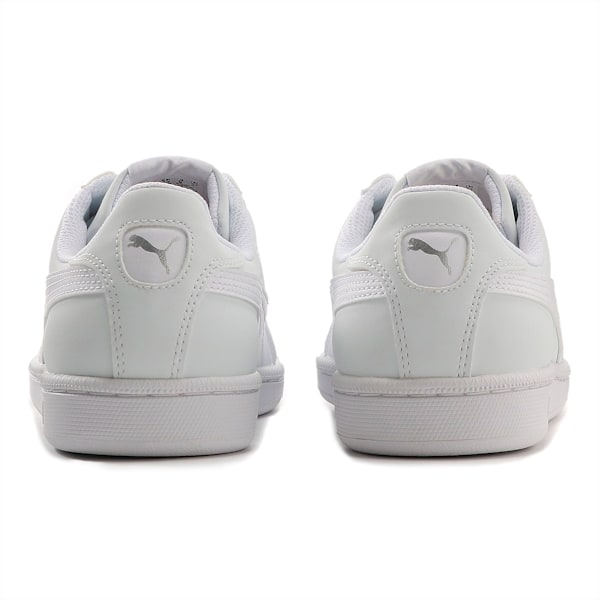 ユニセックス プーマ スマッシュ バック スニーカー, Puma White-Puma White, extralarge-JPN