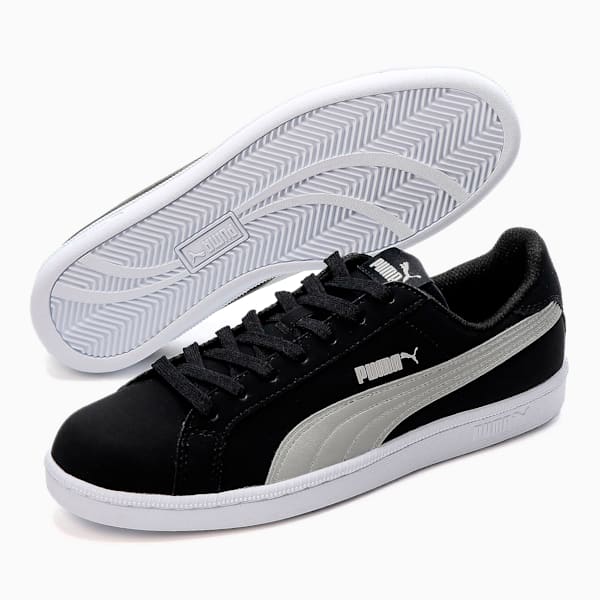 ユニセックス プーマ スマッシュ バック スニーカー, Puma Black-Gray Violet, extralarge-JPN