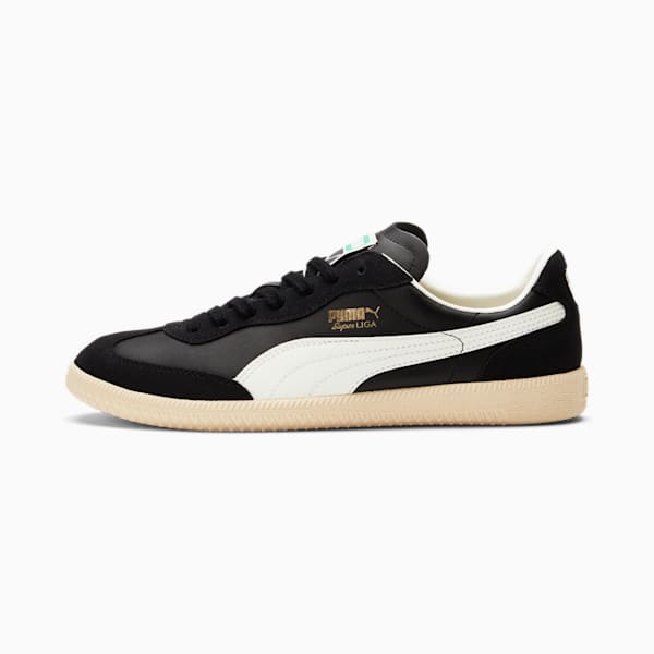 Puma Super Liga OG Retro Sneakers, Black/Marshmallow, 13