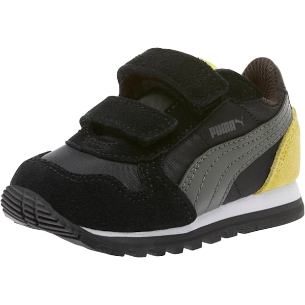 ST Runner Nylon Toddler Shoes, Puma Black-Dark Shadow, extralarge