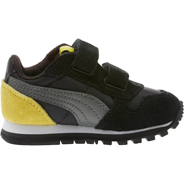 ST Runner Nylon Toddler Shoes, Puma Black-Dark Shadow, extralarge