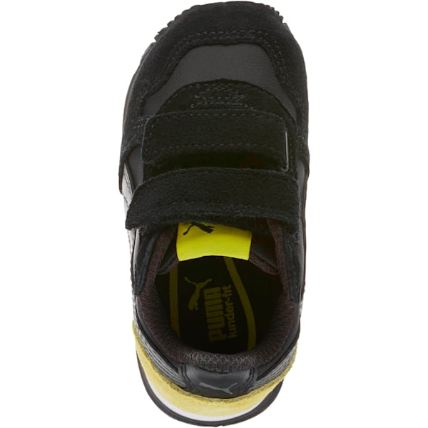 ST Runner Nylon Toddler Shoes, Puma Black-Dark Shadow, extralarge