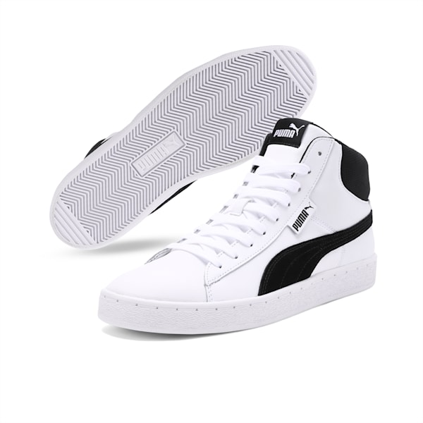 Puma 1948 Mid Unisex Sneakers, white-black, extralarge-IDN