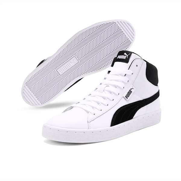 Puma 1948 Mid Unisex Sneakers, white-black, extralarge-IND