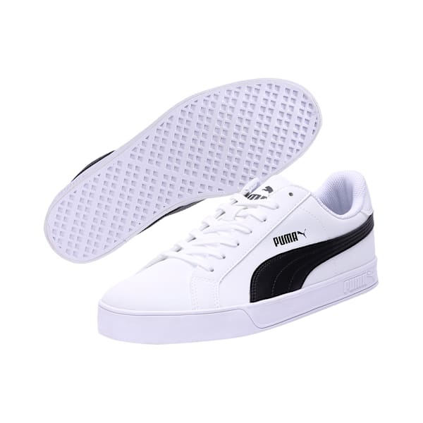 Smash Vulc Unisex Sneakers, white-black, extralarge-IND