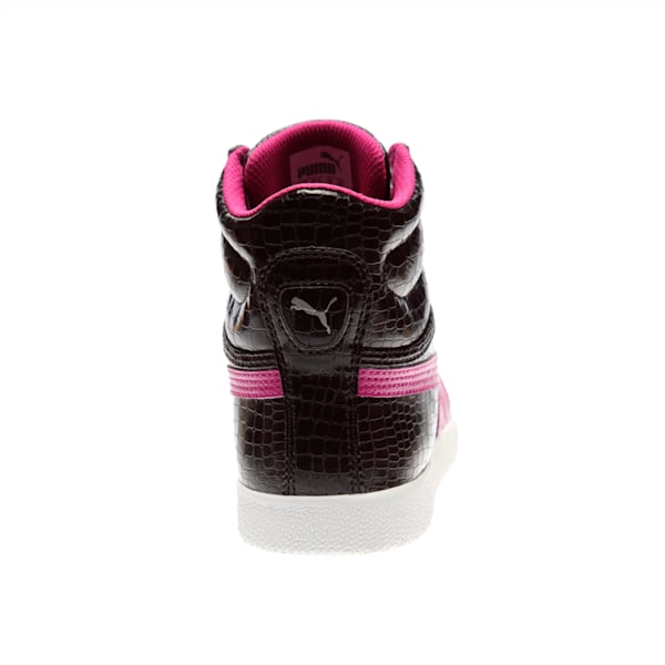 Puma Ikaz Mid Serpent Jr, Puma Black-Hollyhock, extralarge-IND