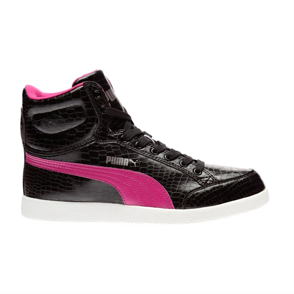 Puma Ikaz Mid Serpent Jr, Puma Black-Hollyhock, extralarge-IND