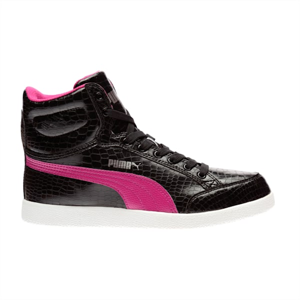 Puma Ikaz Mid Serpent Jr, Puma Black-Hollyhock, extralarge-IND