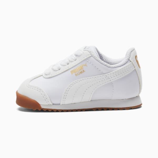 Tenis Roma Basic Summer para Bebé, Puma White, extralarge