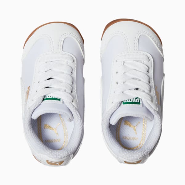 Tenis Roma Basic Summer para Bebé, Puma White, extralarge