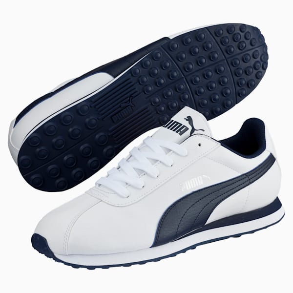 Turin Shoes, white-peacoat, extralarge-IND