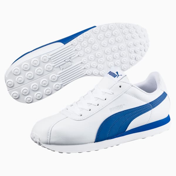 Turin Shoes, Puma White-Lapis Blue, extralarge-IND