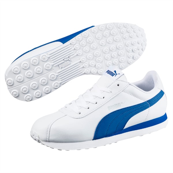 Turin Shoes, Puma White-Lapis Blue, extralarge-IND