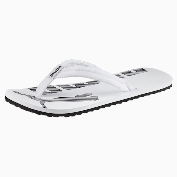 Epic Flip v2 Unisex Flip Flops, white-black, extralarge-IND