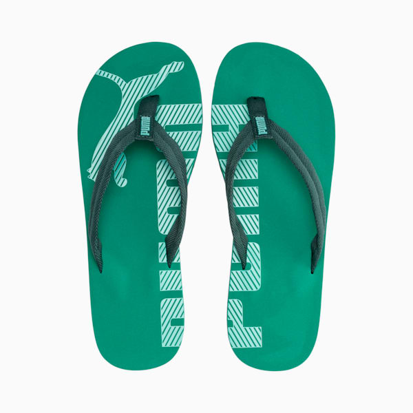 Epic Flip v2 Sandals, Ponderosa Pine-Cadmium Green, extralarge