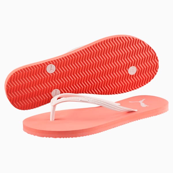 First Flip Women's Sandals, fluo peach-pink dogwood, extralarge