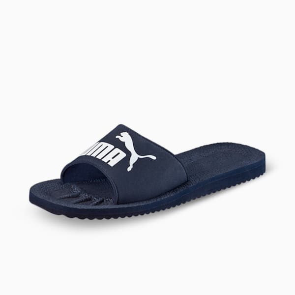 Purecat Slides, peacoat-white, extralarge-IND