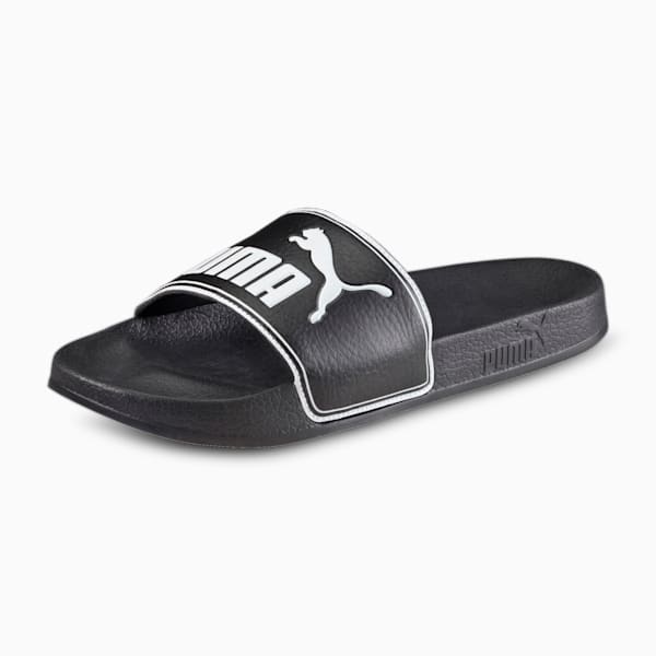 Leadcat Men's Slides, black-white, extralarge-IND