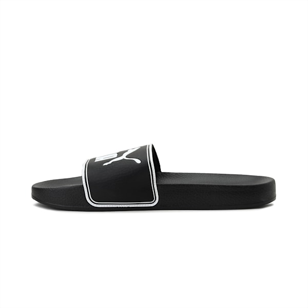 Leadcat Men's Slides, black-white, extralarge-IND
