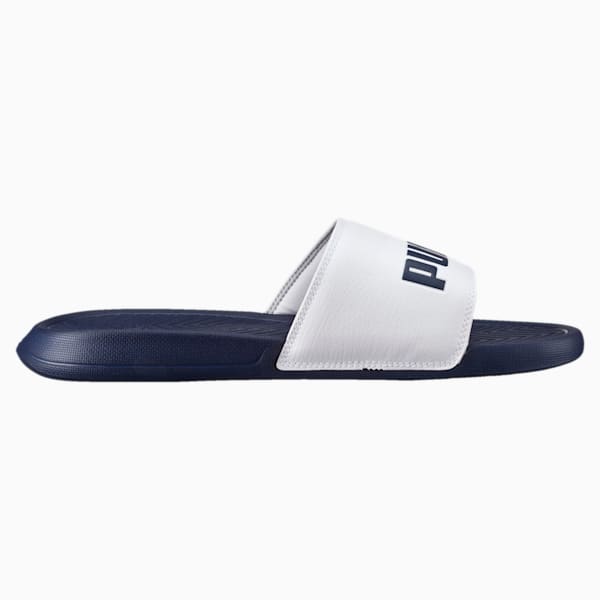Popcat Slides, peacoat-white, extralarge