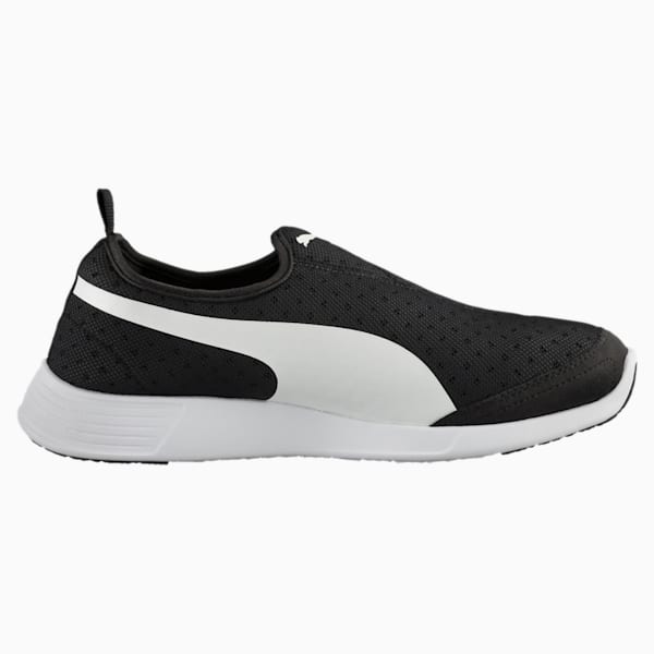 ST Evo Slip-on Walking Shoes, black-white, extralarge-IND