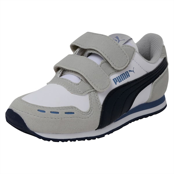 Cabana Racer IMEVA Kid's Shoes, Puma White-Peacoat, extralarge-IND