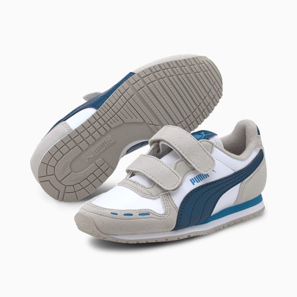 Cabana Racer SL AC Little Kids' Shoes, Gray Violet-Dresden Blue, extralarge