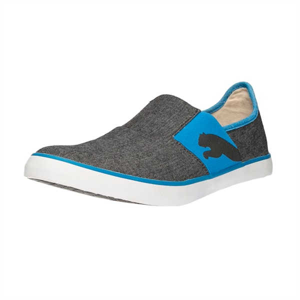 Lazy Slip On II Unisex Shoes, black-french blue, extralarge-IND