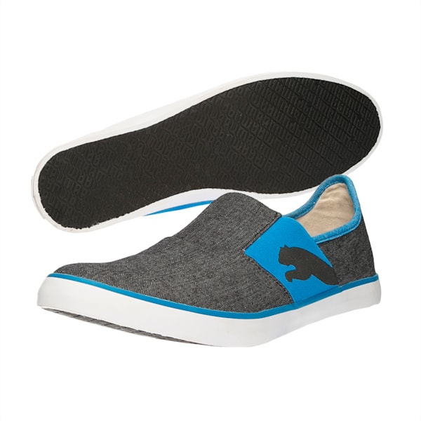 Lazy Slip On II Unisex Shoes, black-french blue, extralarge-IND