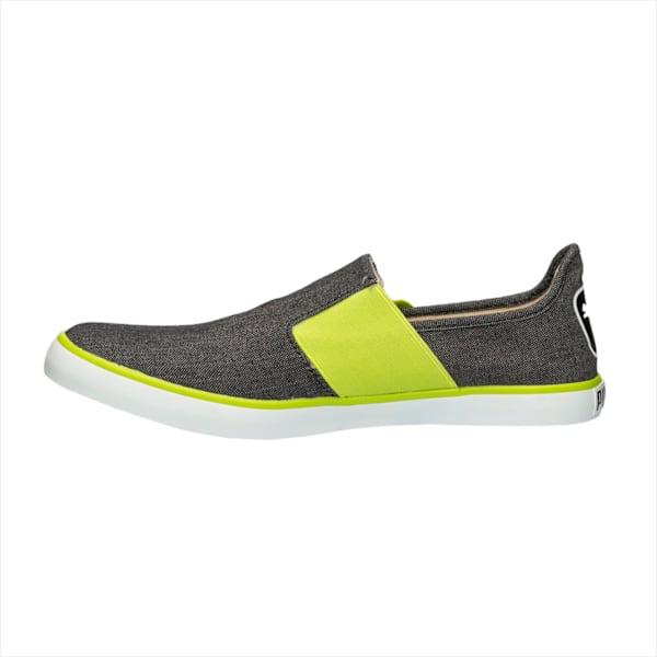 Lazy Slip On II DP Lightweight Casual Shoes, black-macaw green, extralarge-IND