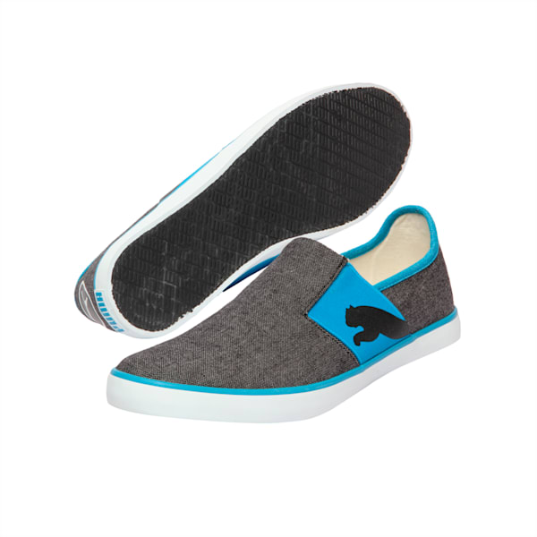 Lazy Slip On II Unisex Shoes, Blue Depths-QUIET SHADE, extralarge-IND