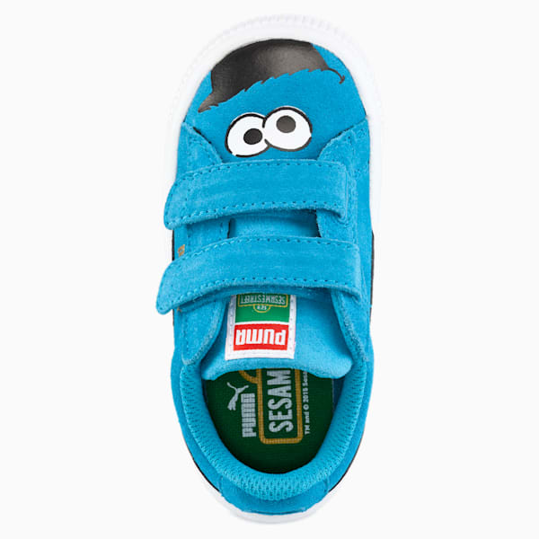 Suede Sesame Street Cookie Monster Baby Trainers PUMA