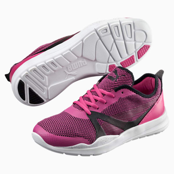 Duplex Evo Future Minimal Women's Shoes, Fuchsia Purple-Puma Black, extralarge-IND