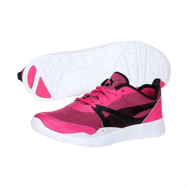 Duplex Evo Future Minimal Women's Shoes, Fuchsia Purple-Puma Black, extralarge-IND