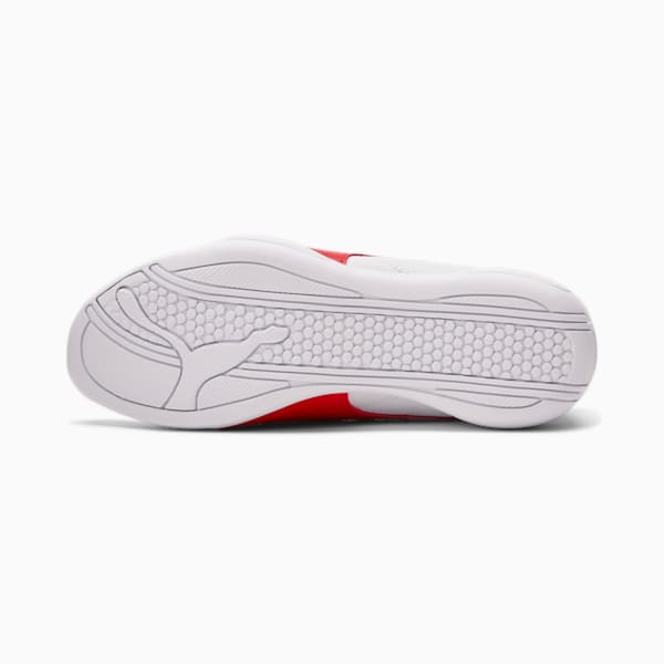 Tune Cat 3 Shoes JR, Puma White-Flame Scarlet, extralarge