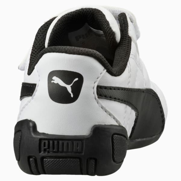 Tune Cat 3 Toddler Shoes, Puma White-Puma Black, extralarge