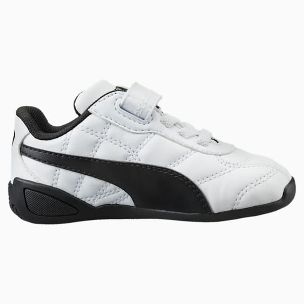 Tune Cat 3 Toddler Shoes, Puma White-Puma Black, extralarge