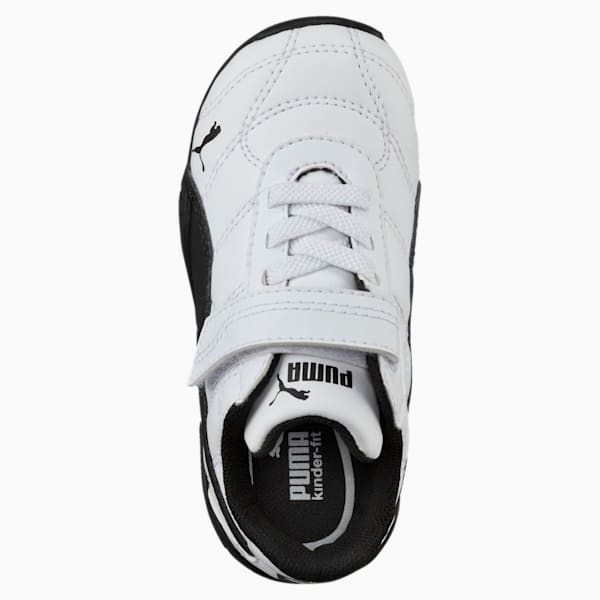 Tune Cat 3 Toddler Shoes, Puma White-Puma Black, extralarge