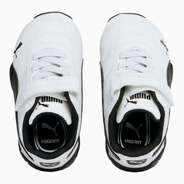 Tune Cat 3 Toddler Shoes, Puma White-Puma Black, extralarge