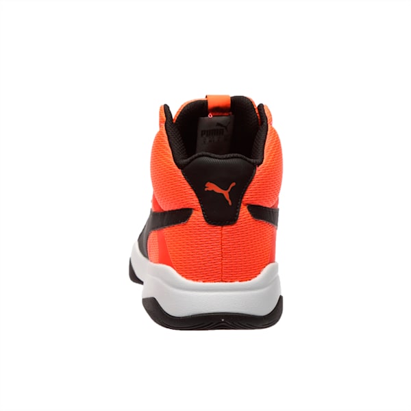 Rebound Street Evo Jr. Kids' High Tops, Red Blast-Puma Black, extralarge-IND