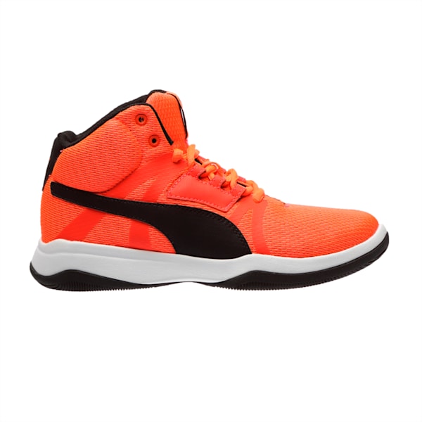 Rebound Street Evo Jr. Kids' High Tops, Red Blast-Puma Black, extralarge-IND