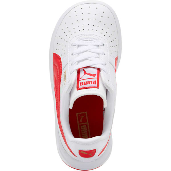 GV Special Little Kids' Shoes, Puma White-Ribbon Red