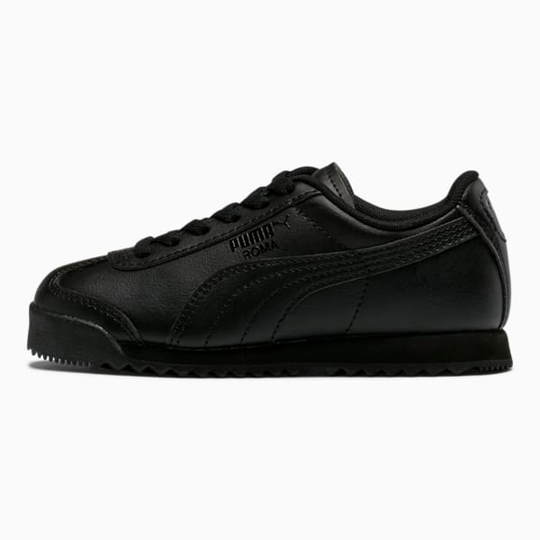 Tenis para niños Roma Basic PS, Puma Black-Puma Black, extralarge