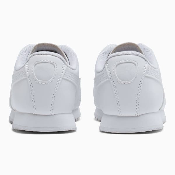 Roma Basic Little Kids' Sneakers, Puma White-Gray Violet, extralarge