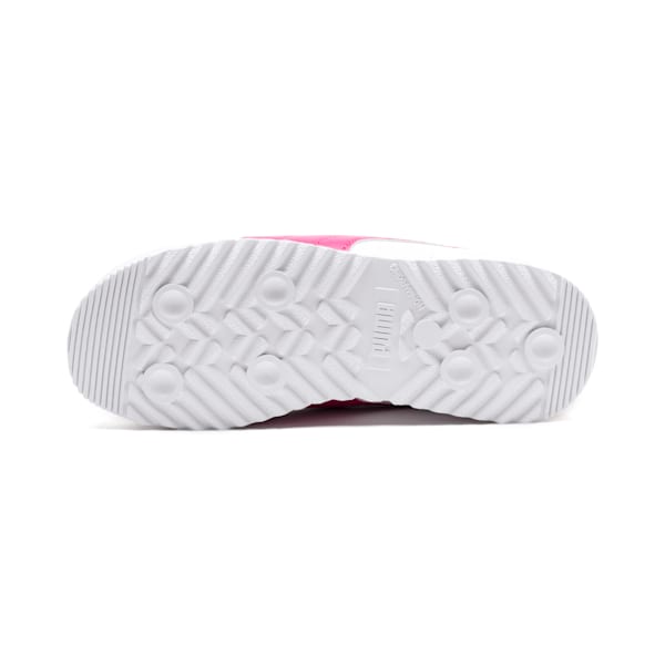 Roma Basic Little Kids' Shoes, Puma White-Fuchsia Purple, extralarge