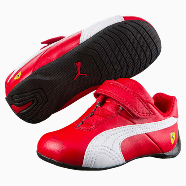 SF Future Cat V PS Unisex Shoes, Rosso C-Rosso C-White, extralarge-IND