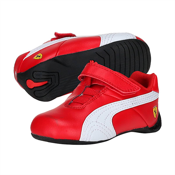 SF Future Cat V PS Unisex Shoes, Rosso C-Rosso C-White, extralarge-IND