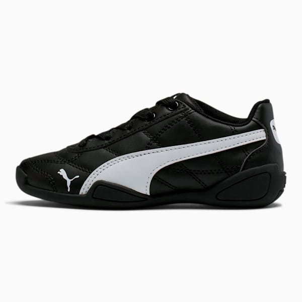 Tune Cat 3 Little Kids' Shoes, Puma Black-Puma White, extralarge