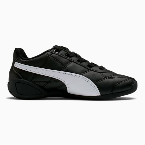 Tune Cat 3 Little Kids' Shoes, Puma Black-Puma White, extralarge